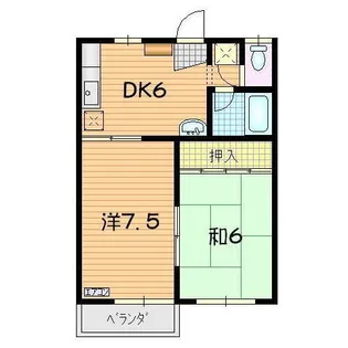 メイプル3【1階】の間取り