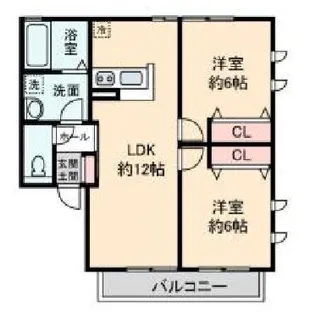ルミエール湘南I【2階】の間取り