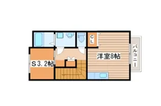 WELL-ONE宮千代(ウェルワン)【1階】の間取り