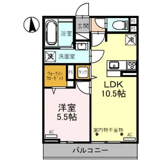 Alhambra( ) Deux( )【2階】の間取り