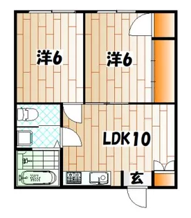 神里ビル【7階】の間取り