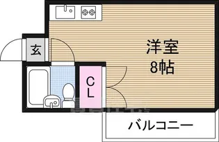 ローズハウス【1階】の間取り
