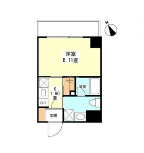サンクレスト弐番館【9階】の間取り