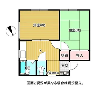 ハイム原宿【2階】の間取り