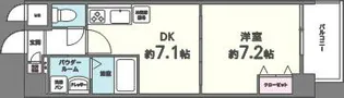 マイスト立川【4階】の間取り