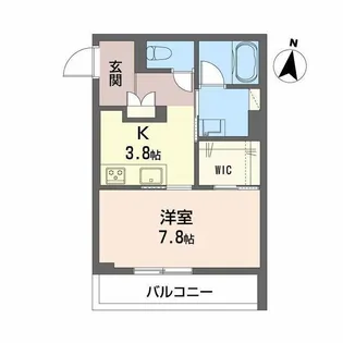 シャーメゾン ウィステリア【3階】の間取り