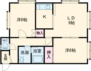 クリスタルハーモニー15【2階】の間取り