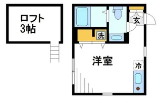STUDIO中野坂上【2階】の間取り