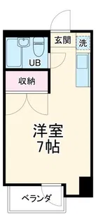 メゾンドボヌール【5階】の間取り