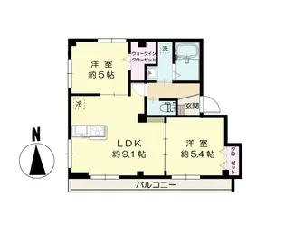 PanaVieunoII【3階】の間取り