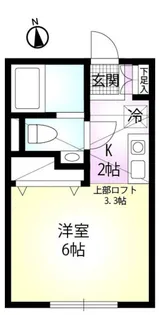ヴェラハイツ磯子弐番館【2階】の間取り