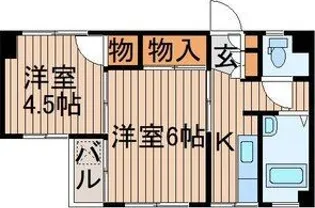 新木ビル【3階】の間取り