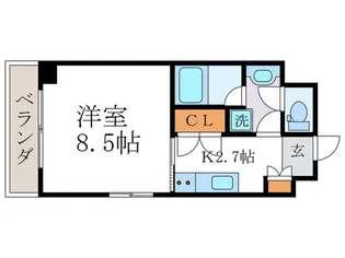 ViViセムブラード【2階】の間取り
