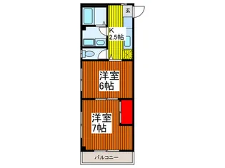 アイシン青木町【2階】の間取り