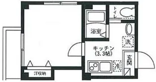 カーサ新蒲田【2階】の間取り