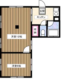 コーポムラセ【2階】の間取り