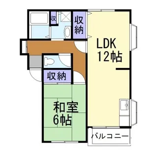 きくやマンション2【2階】の間取り