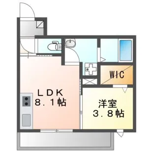 ブラン シェトワ【3階】の間取り