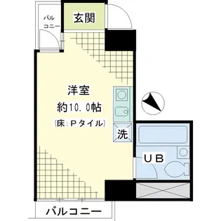 マヴィール旭【8階】の間取り