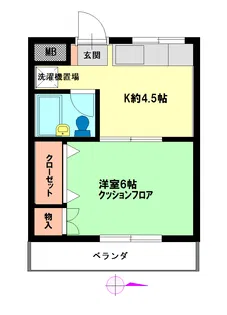 サトウハイツ【3階】の間取り