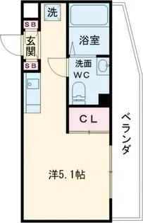 グランデュオ経堂VII【3階】の間取り