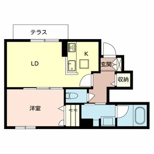 シャーメゾンT.K【1階】の間取り