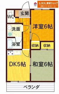 アーバン大原【2階】の間取り