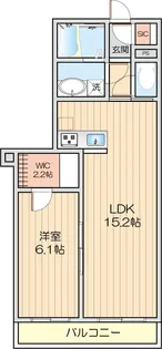 ラフィネ スーペリエ【1階】の間取り