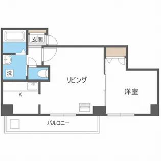 アクティ麻生南【6階】の間取り