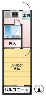 ザ・レジデンス中野【1階】の間取り