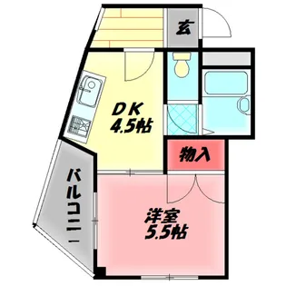 アネックス・ナカノ【3階】の間取り