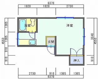 サンシャイン十和田B【2階】の間取り