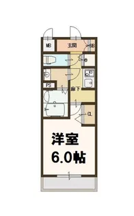 レオンコンフォート阿波座西【10階】の間取り