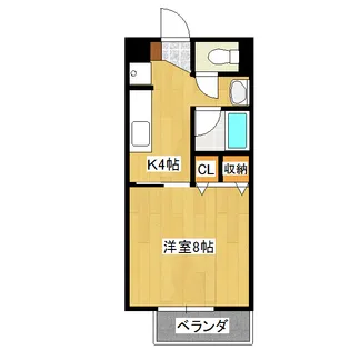 グランメールドルフ【2階】の間取り