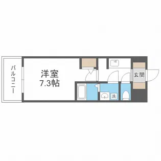 La Douceur西天満【11階】の間取り