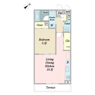 シュトラール【2階】の間取り