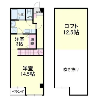 静岡県浜松市中央区龍禅寺町【マンション】の間取り