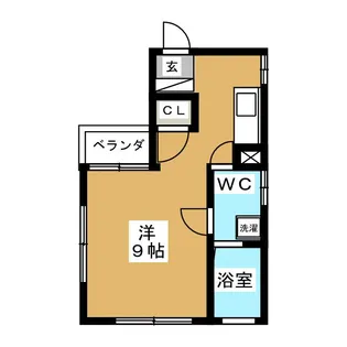 フェリーチェ ヴィータ【1階】の間取り