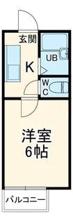 プラージュ内海【2階】の間取り