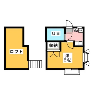 コスモ八王子【2階】の間取り