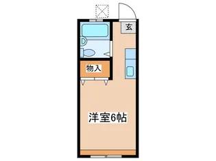 メゾンドール【2階】の間取り