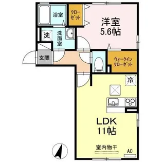 フセ アル・ソーレ【1階】の間取り