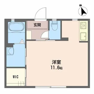 シャーメゾンHARUKA【2階】の間取り