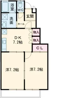 メゾン高浜I【1階】の間取り