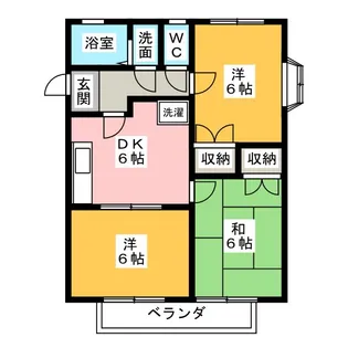 ハイムパディ【2階】の間取り