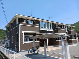 広島県福山市沼隈町大字草深【アパート】の外観