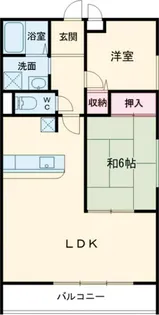 Dコート諏訪森【2階】の間取り