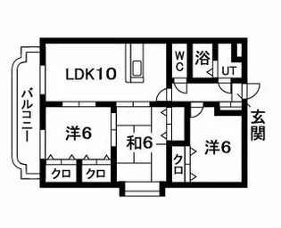 Y.M Hayashi【5階】の間取り