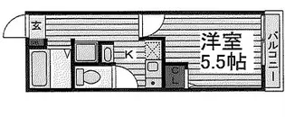 グレイスミロ高砂【1階】の間取り