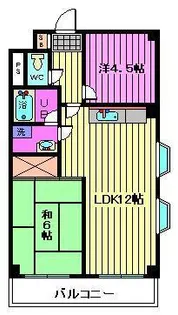 セントラルパーク【2階】の間取り